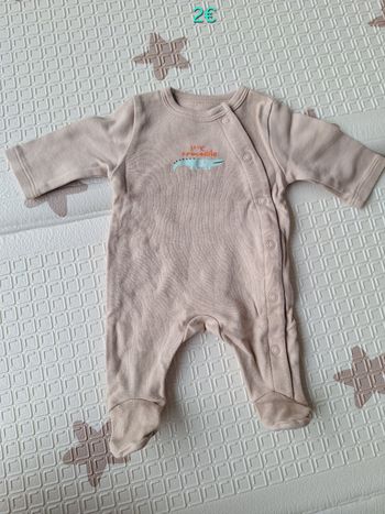 Pyjama naissance 0 mois (48-51cm) croco
