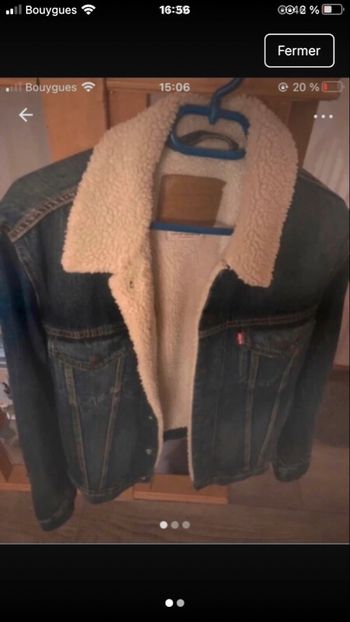 Veste doublée mouton homme