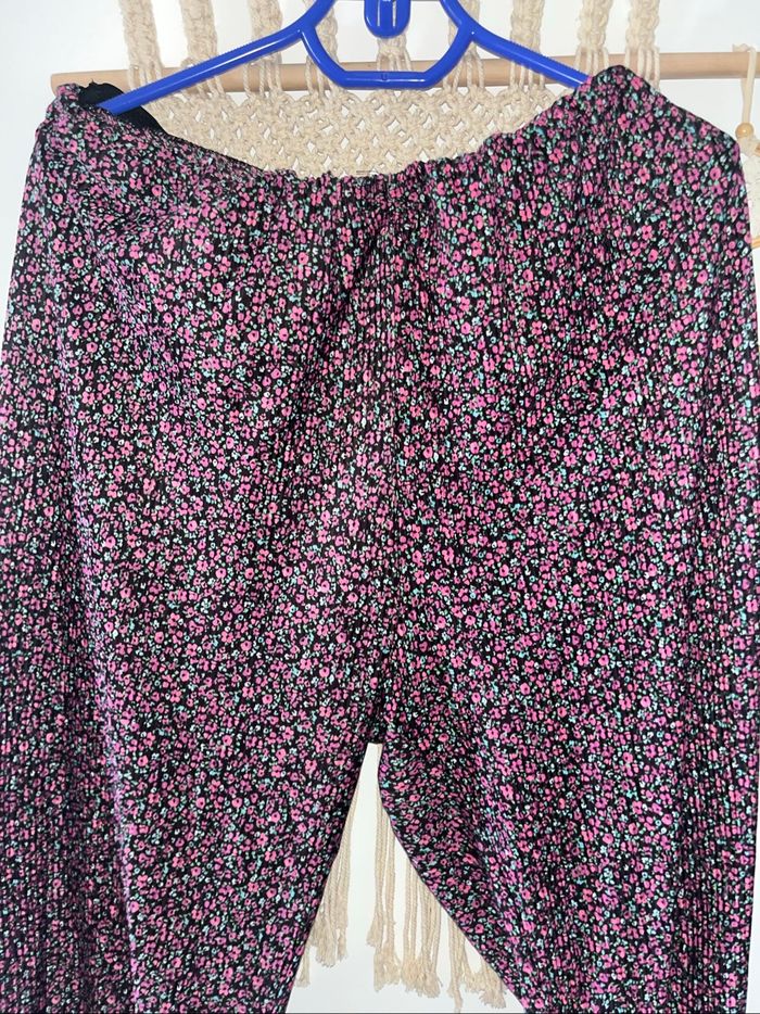 Pantalon fluide fleuri - photo numéro 2