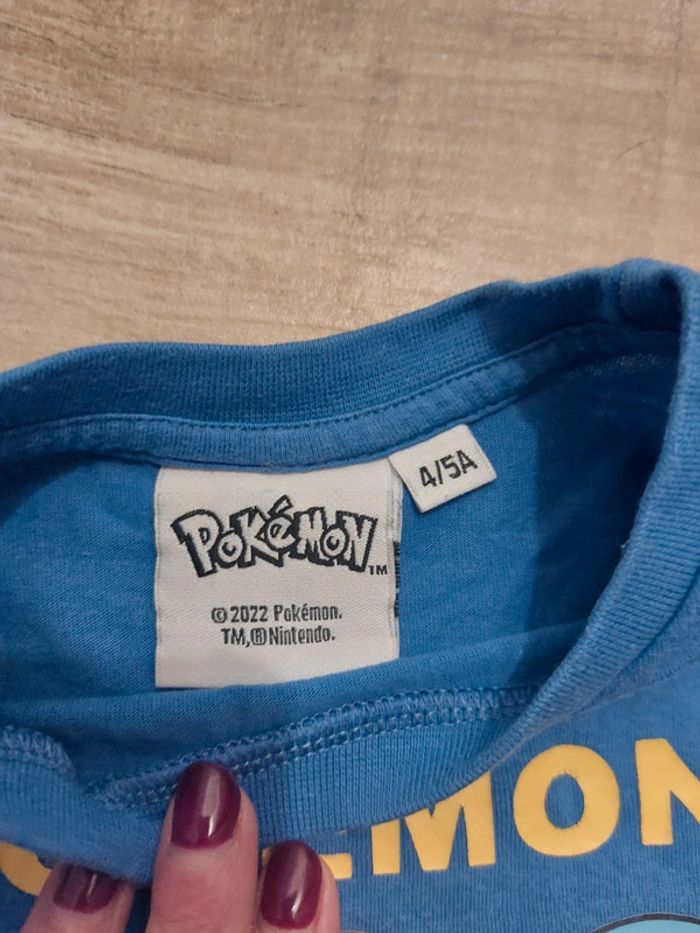 T-Shirt Pokémon - Taille 4/5 ans - photo numéro 3