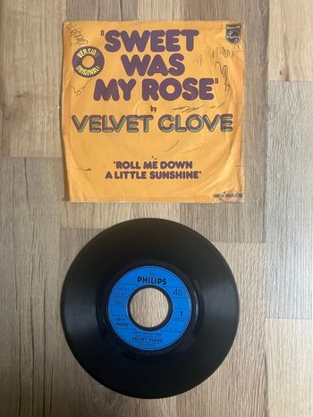 Vinyle 45 tours-Velvet Clove-Sweet was my rose