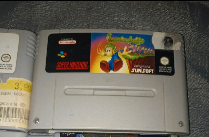 Lot de trois jeux super Nintendo - photo numéro 2