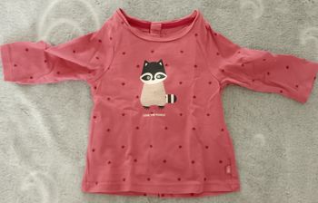 Tee-shirt fille 3 mois