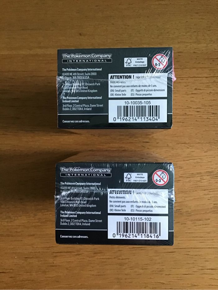 Lot bundles flamme blanche foudre noire cartes Pokémon EV10.5 12 boosters - photo numéro 6
