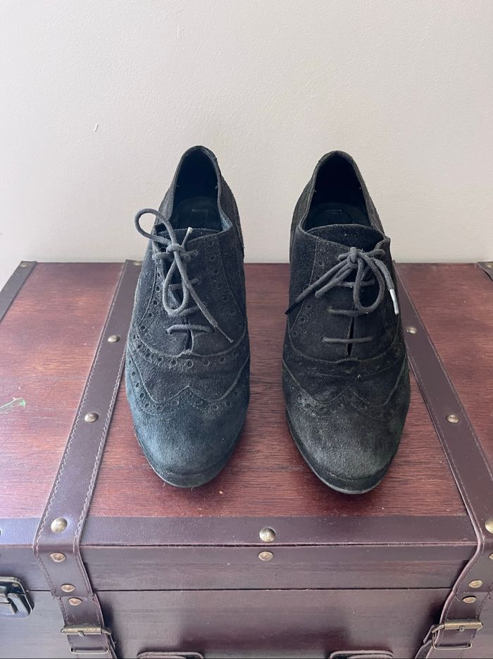 Talons en cuir noir - photo numéro 4