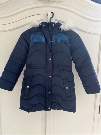 Manteau Sergent Major fille 7 ans bleu marine
