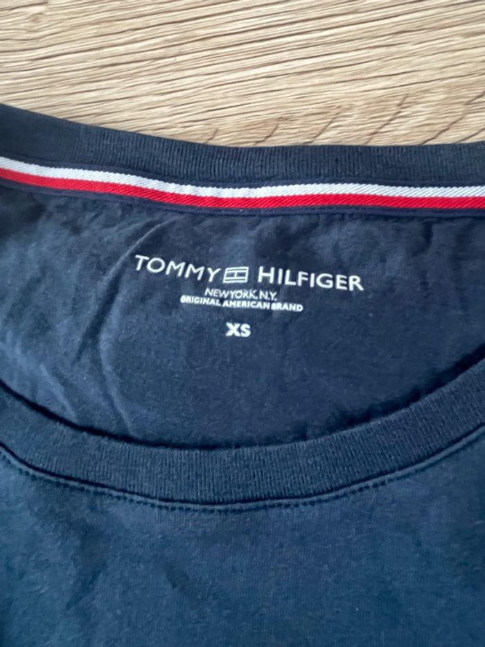 T-shirt Tommy Hilfiger Bleu Marine Taille XS - photo numéro 4