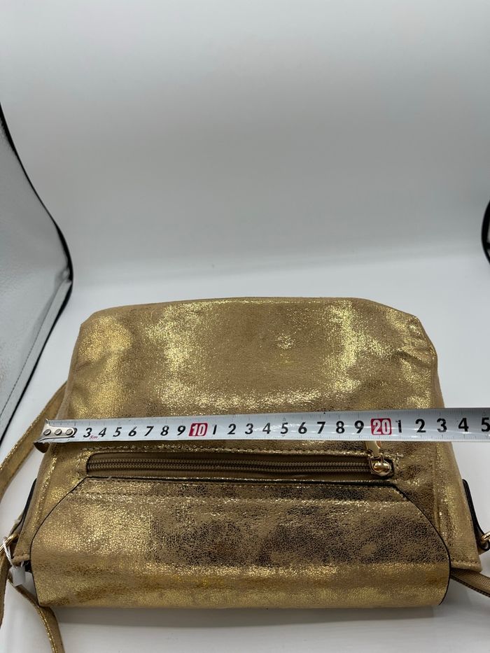 Sac à main bandoulière épaule toile brillante - photo numéro 8