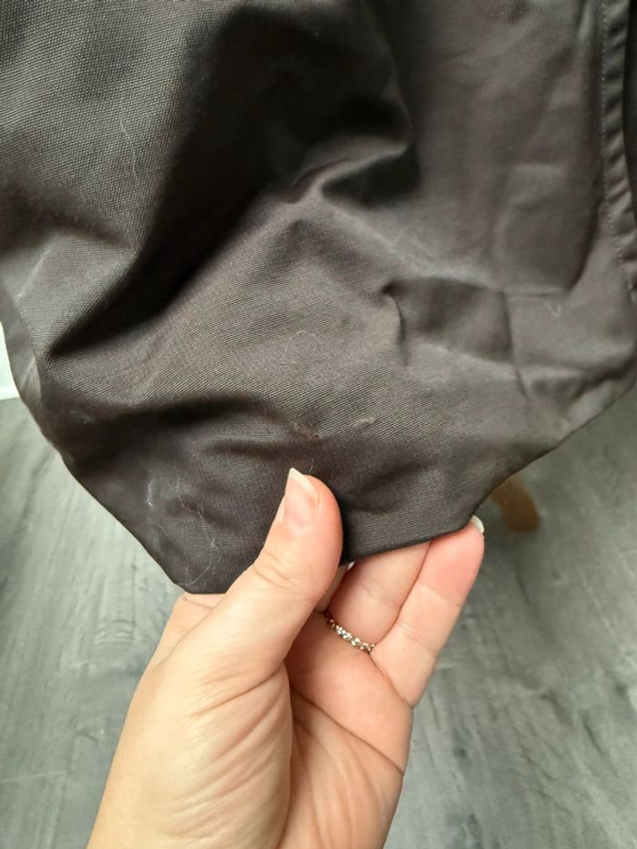Trench marron imperméable Zara taille XL - photo numéro 10