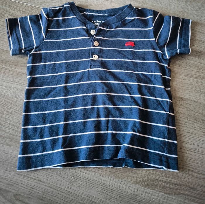 Tee shirt Marine à rayures