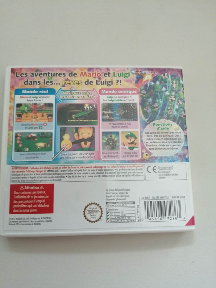 Jeu 3DS : Mario & Luigi, dream team bros - photo numéro 3