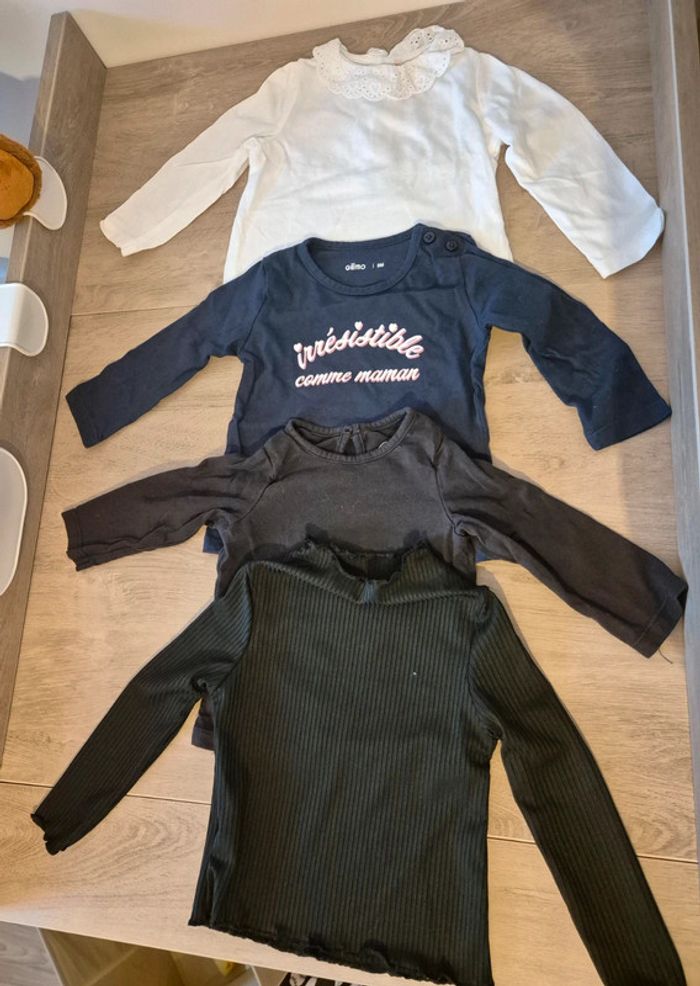 Lot T-shirt 9mois