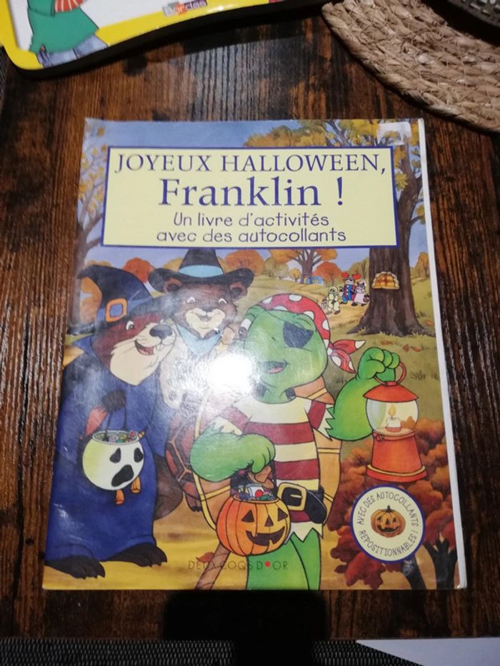 Cahier d'activités franklin joyeux Halloween