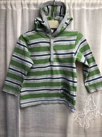 T-shirt à capuche 18 mois Kimbaloo