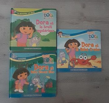 Lot de 3 Livres DORA l'exploratrice