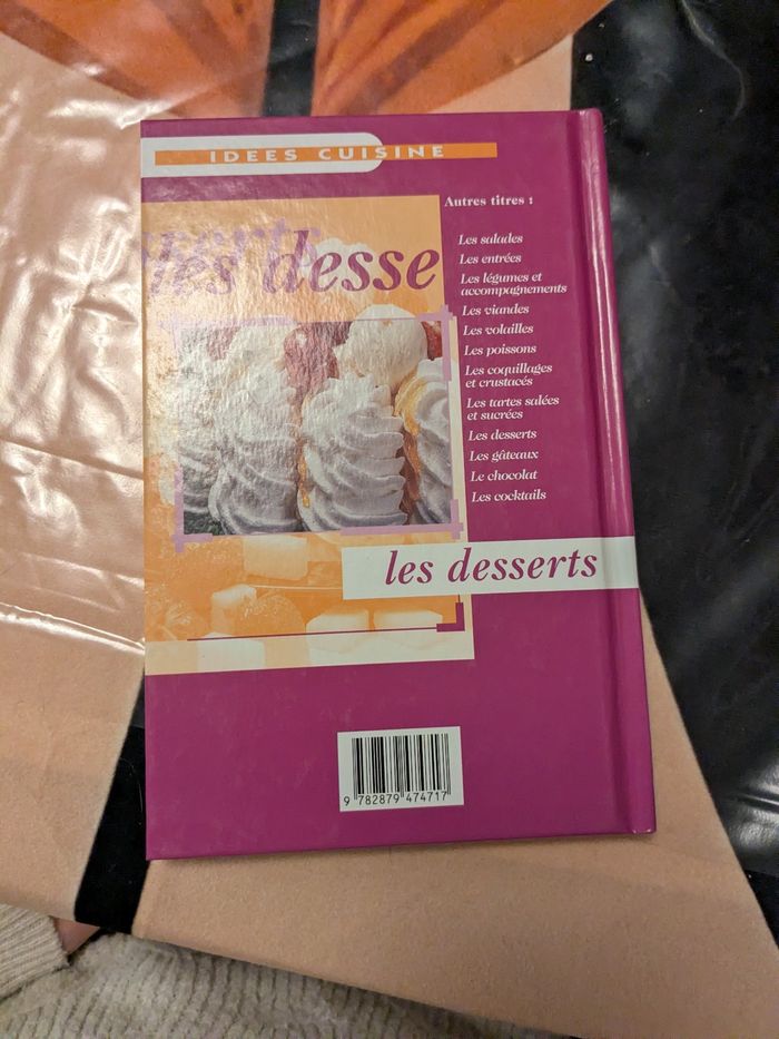 Livre " les desserts" - photo numéro 2