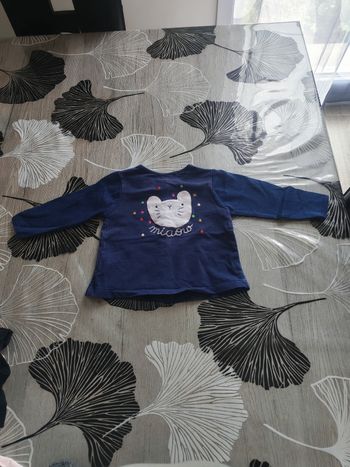 Lot de tee-shirts manches longues bébé fille