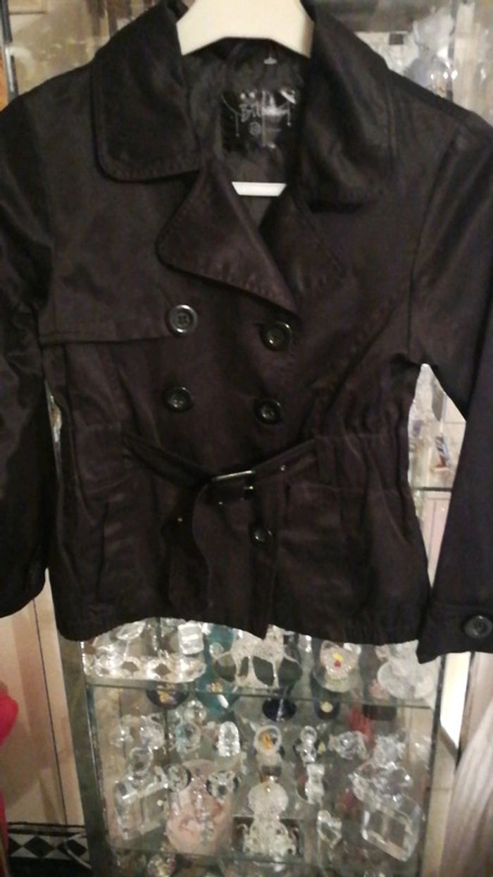 Superbe imperméable noir