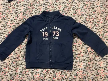Sweat bleu pepe jeans 4 ans