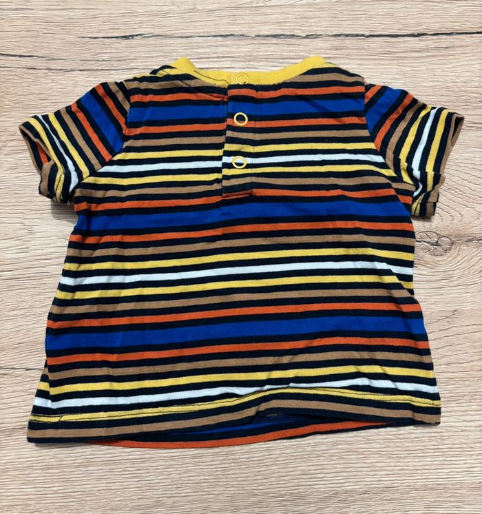 Ensemble T-shirt manches courtes et pantalon 3 mois - photo numéro 3