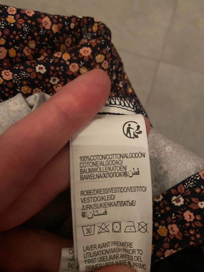 Robe fleurie fille - photo numéro 6