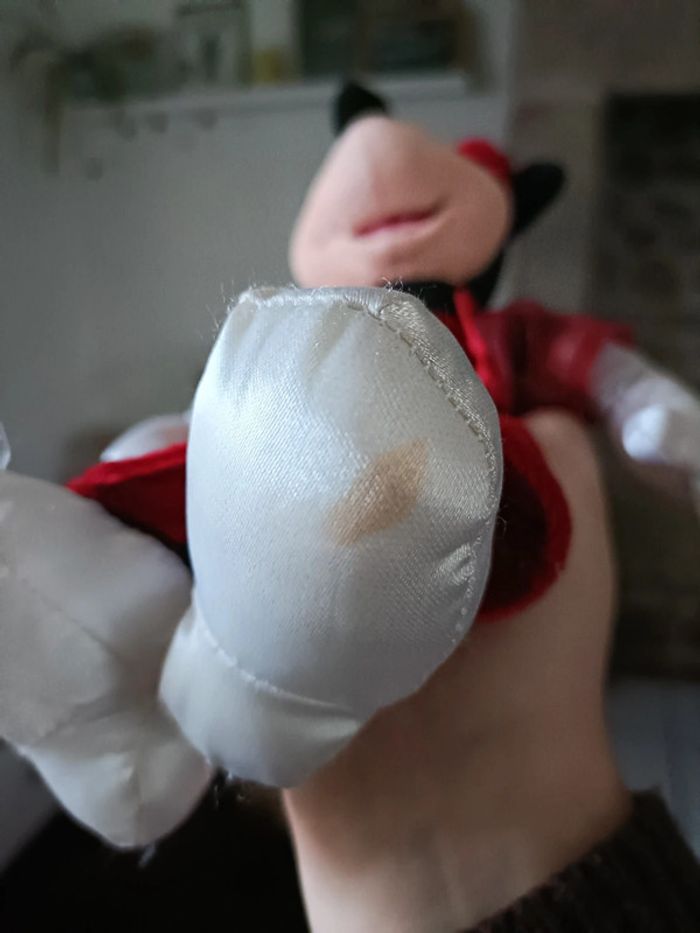 Peluche Minnie robe de soirée rouge - photo numéro 5