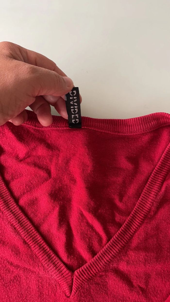 Pull col en v h et m - photo numéro 6