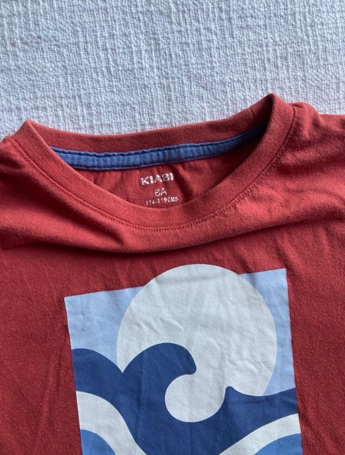 T-shirt rouge 6 ans - photo numéro 2
