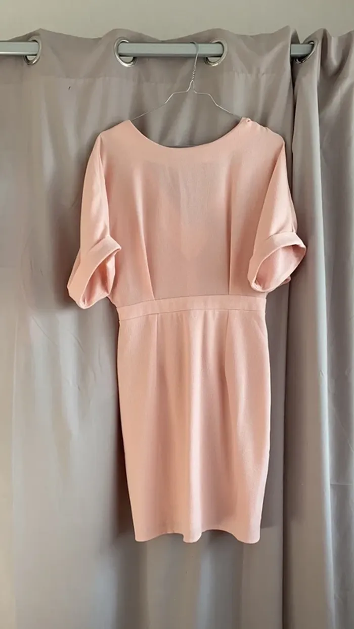 Robe rose poudré femme - photo numéro 2