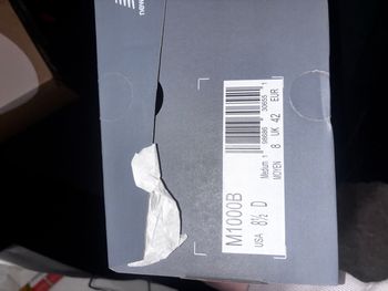 New balance noir taille 42