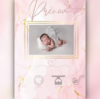 Affiche personnalisée A4