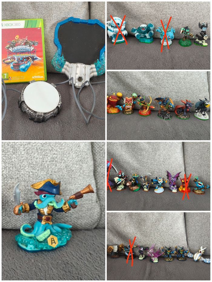 Lot skylanders