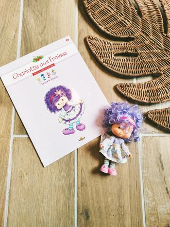 🍓Poupée Charlotte aux fraises n°35 Tarte à la violette avec son livret fascicule collection Altaya