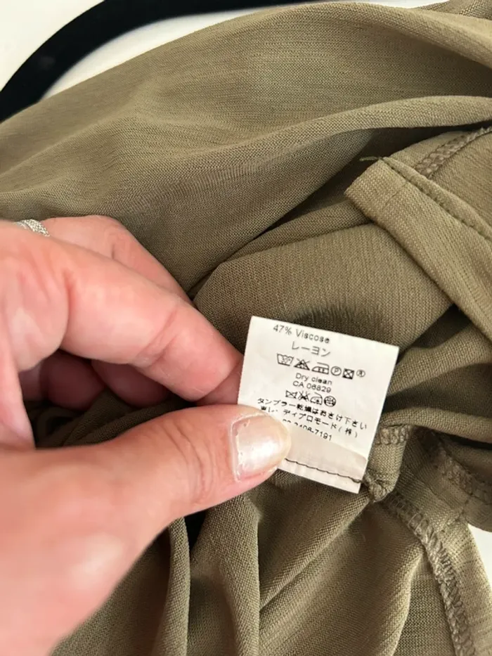 Chacok débardeur, top haut sans manches kaki, modèle Liron - photo numéro 7