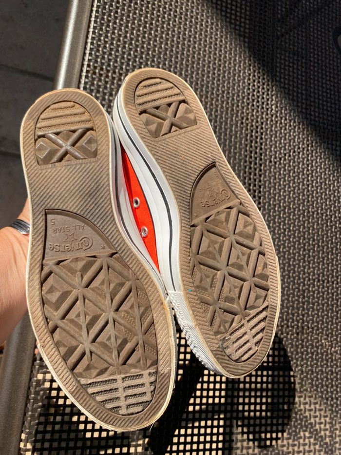 Converse orange 37,5 - photo numéro 9