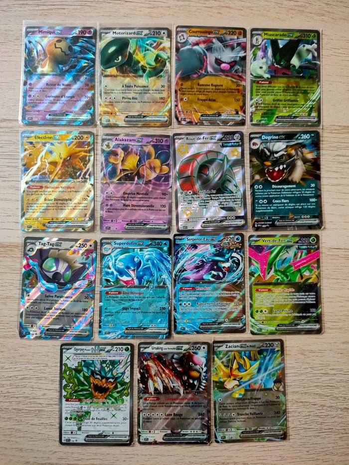 Promos Écarlate et Violet EX -lot ou unité-
