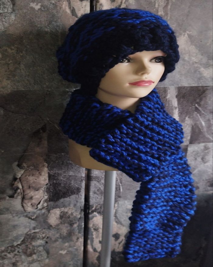 Ensemble Bonnet Écharpe unisexe