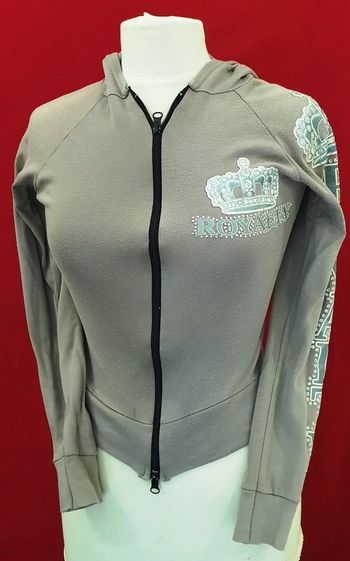 Gilet beige Royalty argenté