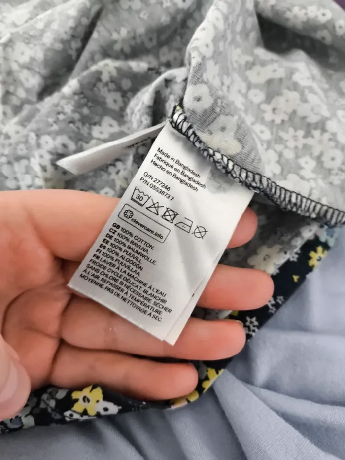 Robe à motif fleuri 5-6 ans - photo numéro 4