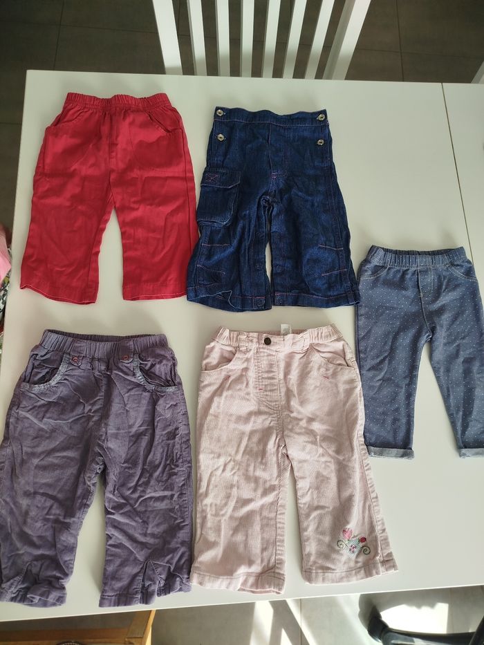 Lot pantalon
