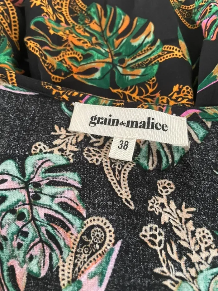 Superbe robe longue d’été en 38 de la boutique Grain de Malice excellent état - photo numéro 7