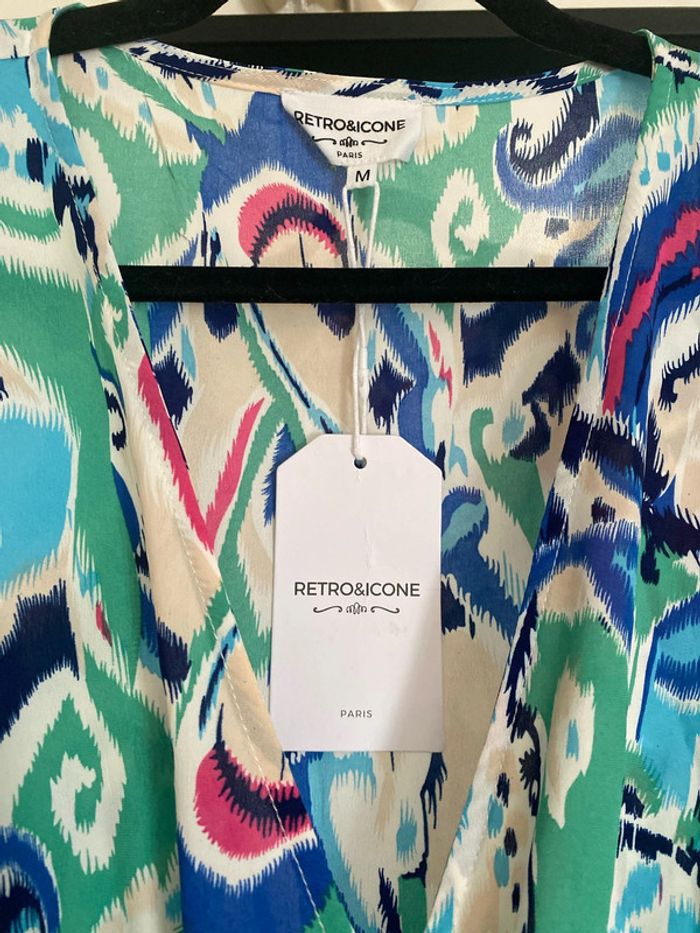 🦋Robe longue imprimée Taille M - photo numéro 7