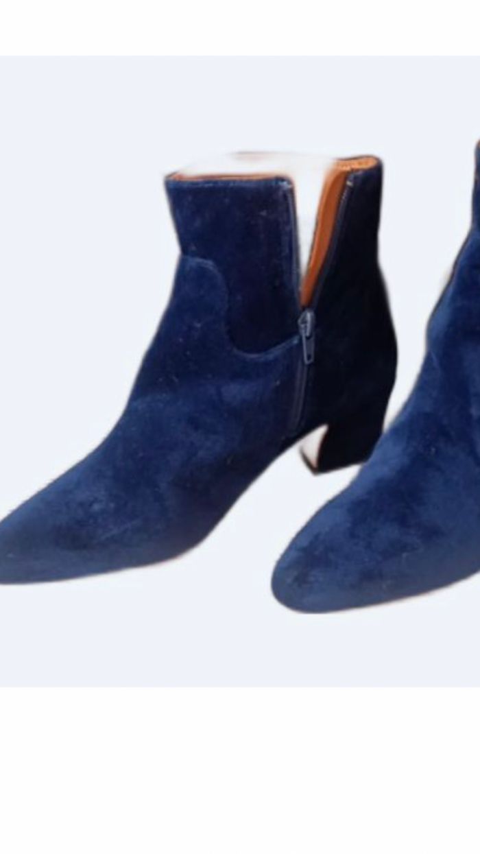Bottines miista Bleu Roi – Taille 39 – Talons 6 cm - photo numéro 8