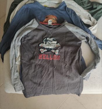 Lot manches longues 8 ans