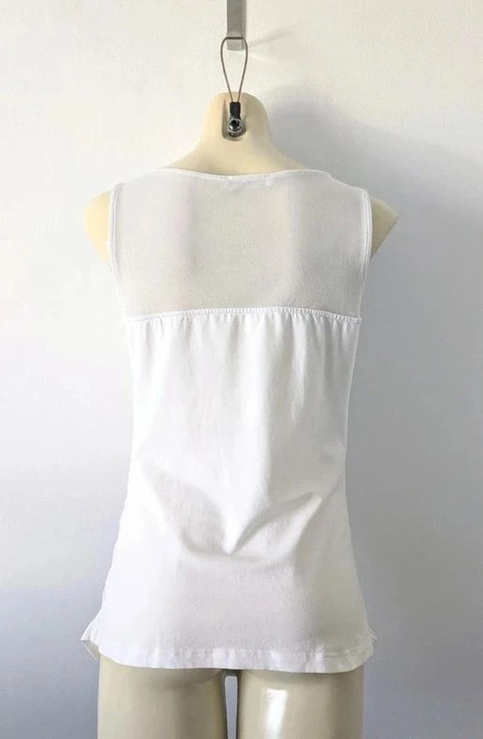 T-shirt blanc chic - Anne Fontaine - taille 42 - photo numéro 3