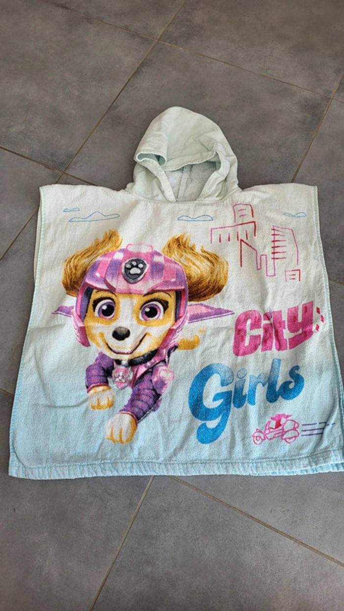 Poncho serviette pat patrouille