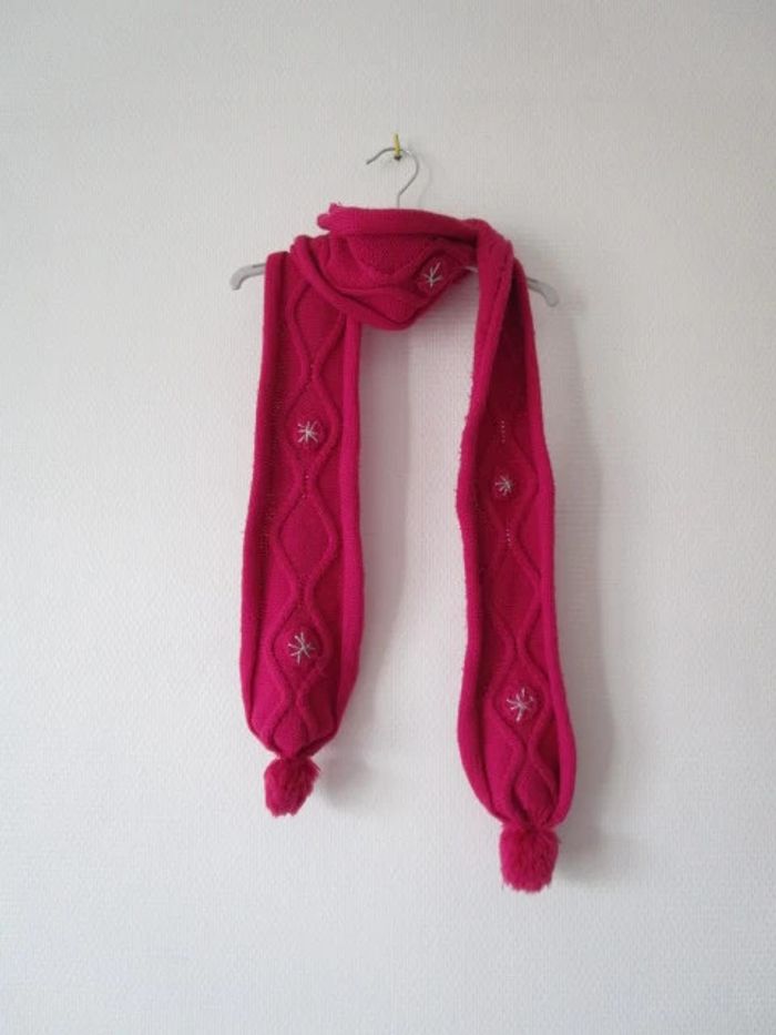 Echarpe rose
