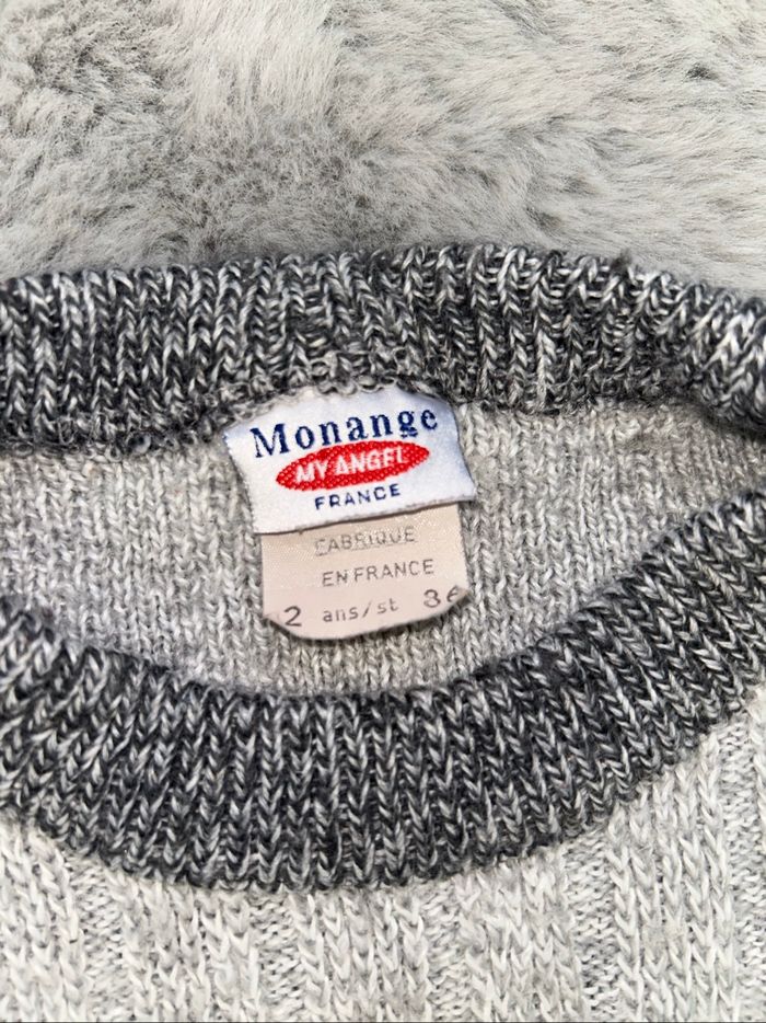 Pull chaud nounours - 2 ans - Mon Ange - photo numéro 3