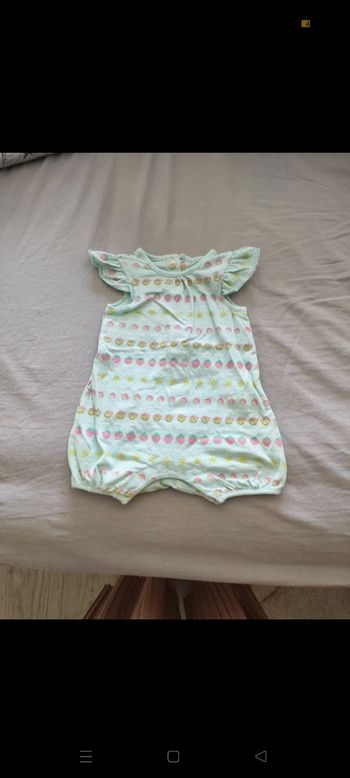 Combinaison short fille