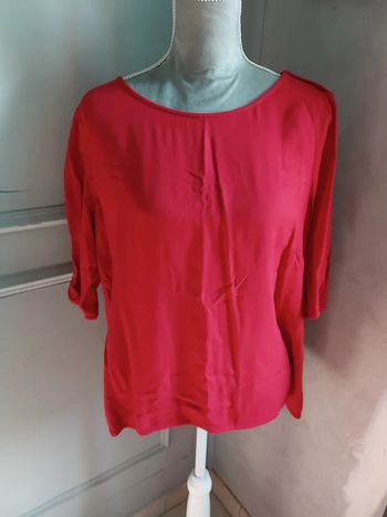 Blouse manche 3/4 mango taille 40